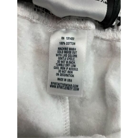 Spirit Jersey New York Puff Print Sweat Shorts Size Medium - Picture 5 of 5